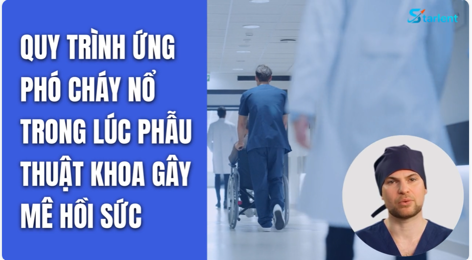 Quy trình ứng phó cháy nổ trong y tế YT